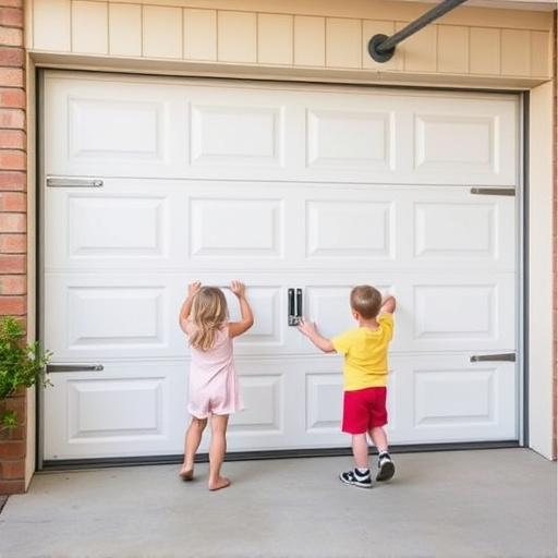 garage door safety tips for families with children