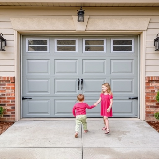 garage door safety tips for families with children