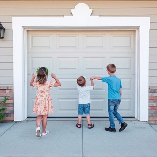 garage door safety tips for families with children