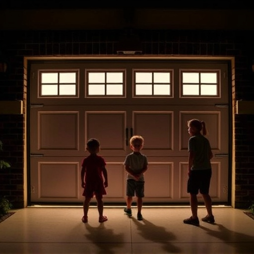 garage door safety tips for families with children