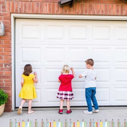 garage door safety tips for families with children