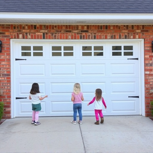 garage door safety tips for families with children