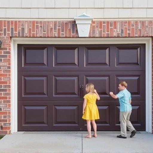 garage door safety tips for families with children