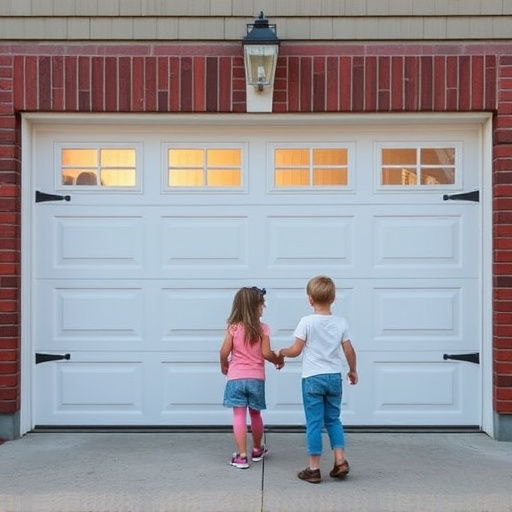 garage door safety tips for families with children