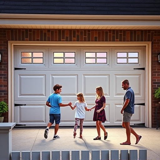 garage door safety tips for families with children