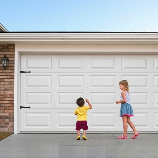 garage door safety tips for families with children