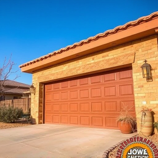 how dust and heat affect garage doors in the desert climate