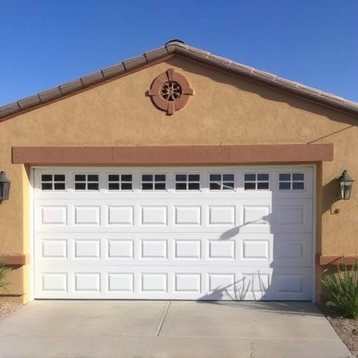 how dust and heat affect garage doors in the desert climate