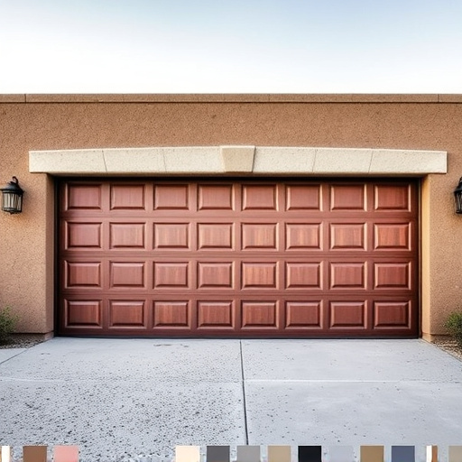 how dust and heat affect garage doors in the desert climate