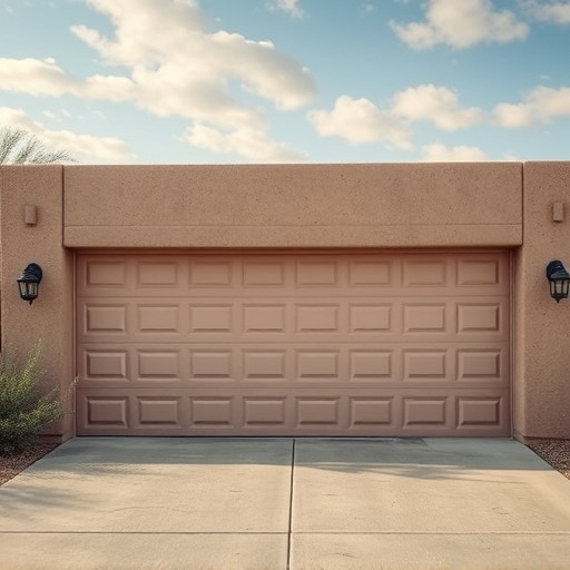 how dust and heat affect garage doors in the desert climate
