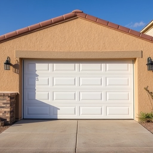 how dust and heat affect garage doors in the desert climate