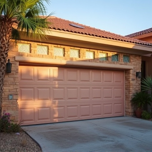 how dust and heat affect garage doors in the desert climate