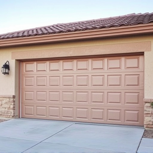 how dust and heat affect garage doors in the desert climate