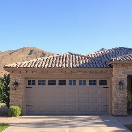 how dust and heat affect garage doors in the desert climate