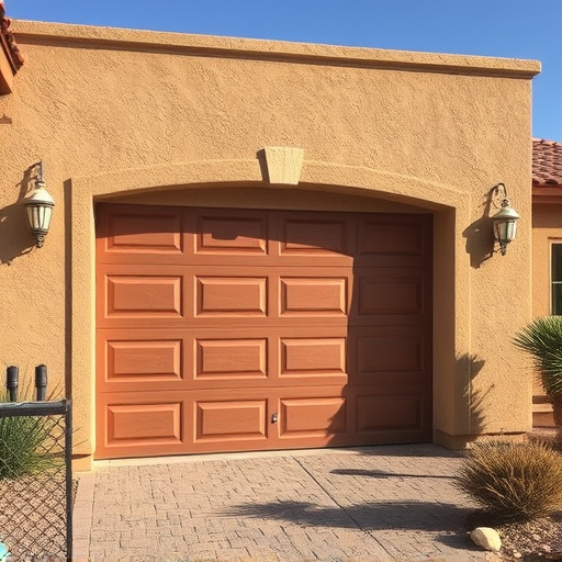 how dust and heat affect garage doors in the desert climate