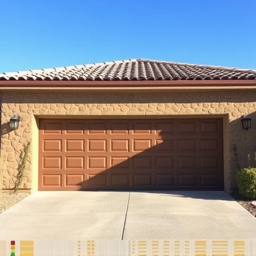 how dust and heat affect garage doors in the desert climate