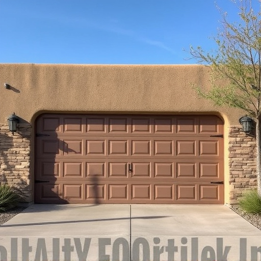 how dust and heat affect garage doors in the desert climate