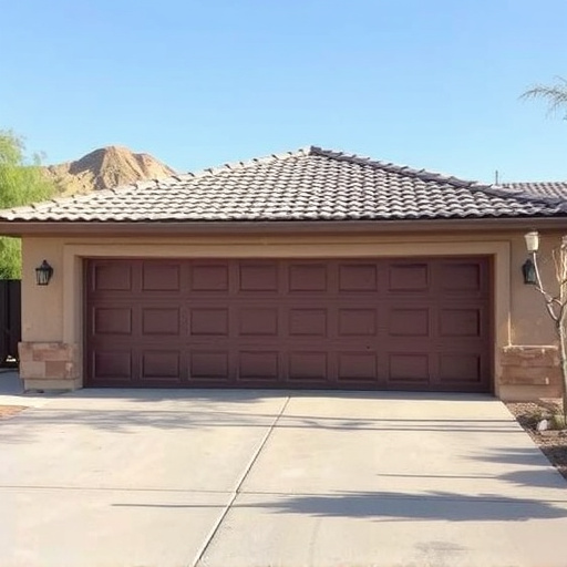 how dust and heat affect garage doors in the desert climate