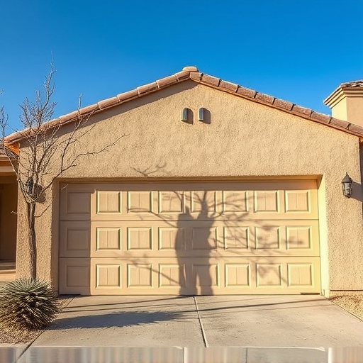 how dust and heat affect garage doors in the desert climate