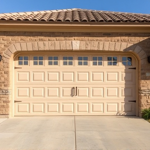how dust and heat affect garage doors in the desert climate