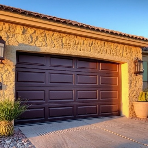 how dust and heat affect garage doors in the desert climate