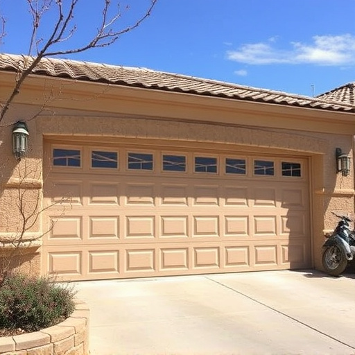 how dust and heat affect garage doors in the desert climate