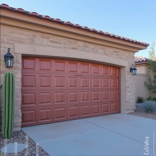 how dust and heat affect garage doors in the desert climate
