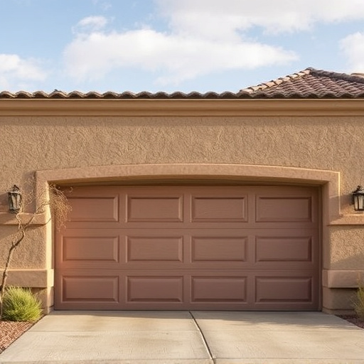 how dust and heat affect garage doors in the desert climate