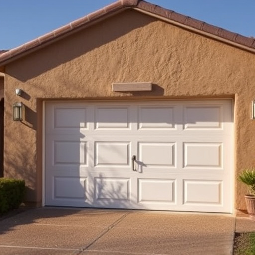 how dust and heat affect garage doors in the desert climate