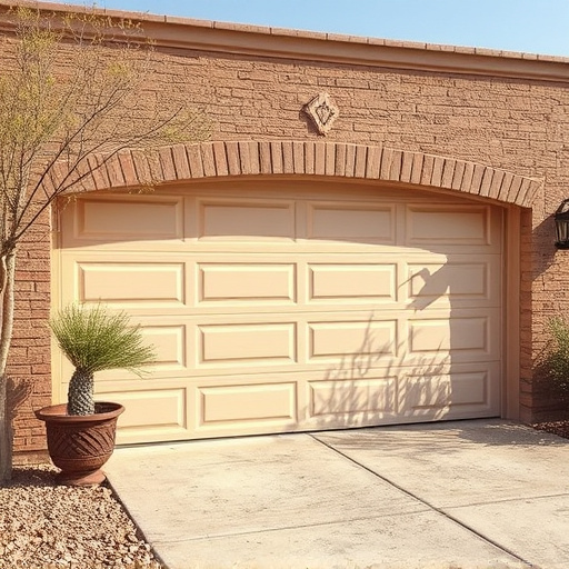 how dust and heat affect garage doors in the desert climate