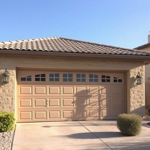 how dust and heat affect garage doors in the desert climate