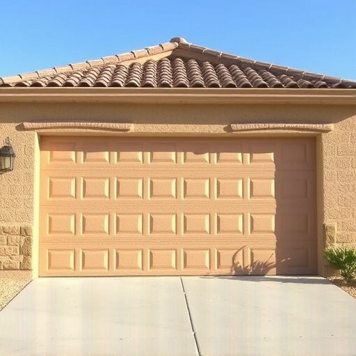 how dust and heat affect garage doors in the desert climate