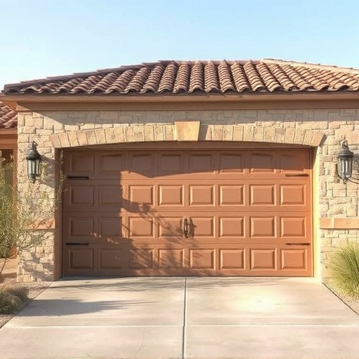 how dust and heat affect garage doors in the desert climate