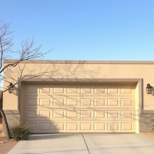 how dust and heat affect garage doors in the desert climate