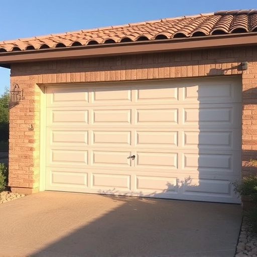 how dust and heat affect garage doors in the desert climate