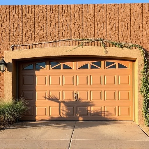how dust and heat affect garage doors in the desert climate