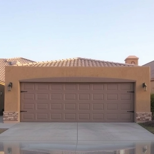 how dust and heat affect garage doors in the desert climate