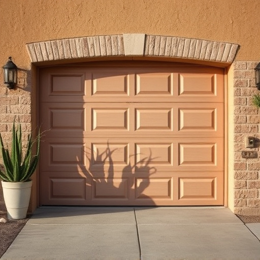 how dust and heat affect garage doors in the desert climate