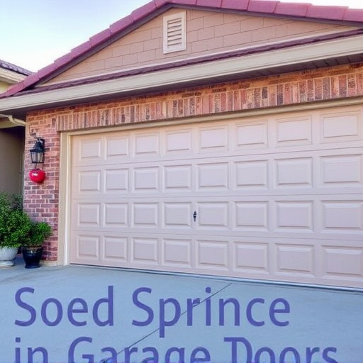 how much does garage door spring replacement cost in Tucson
