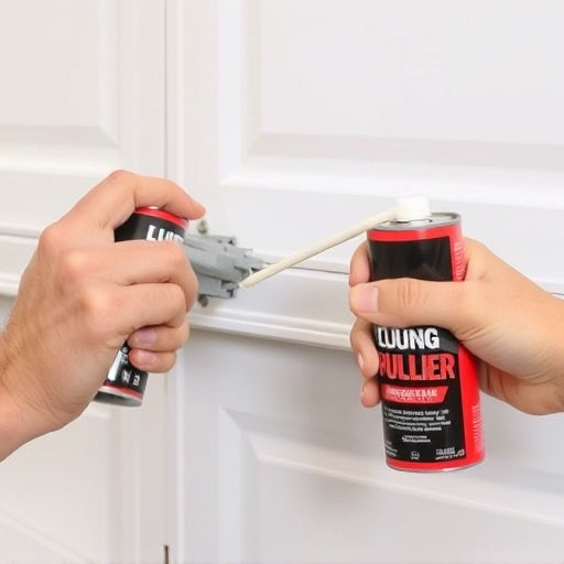 how to lubricate garage door rollers and hinges safely