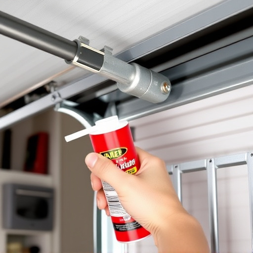 how to lubricate garage door rollers and hinges safely