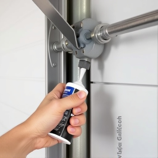 how to lubricate garage door rollers and hinges safely