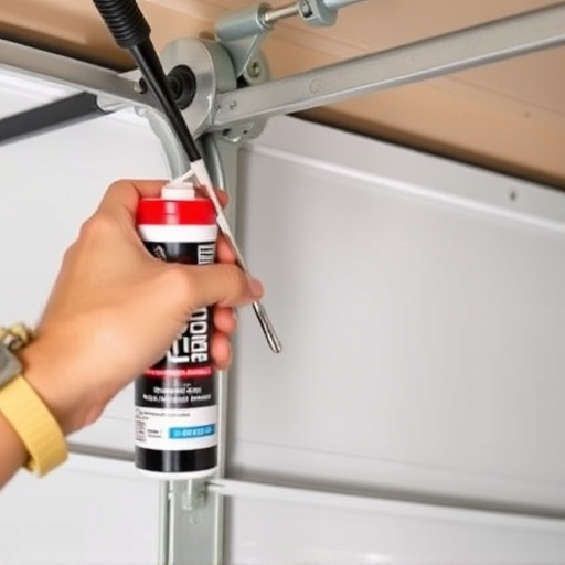 how to lubricate garage door rollers and hinges safely