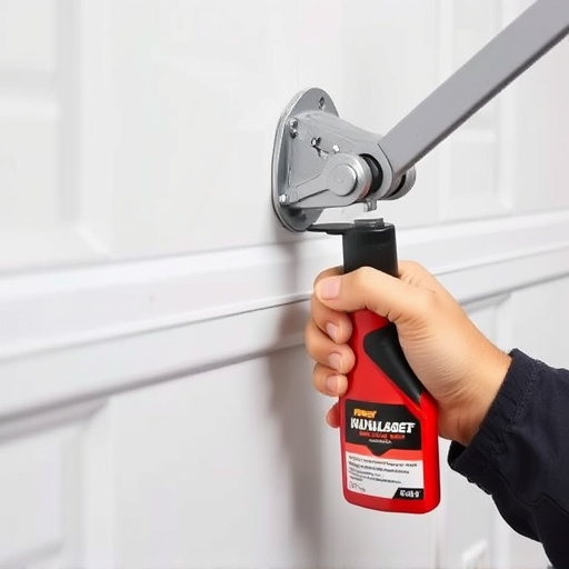 how to lubricate garage door rollers and hinges safely