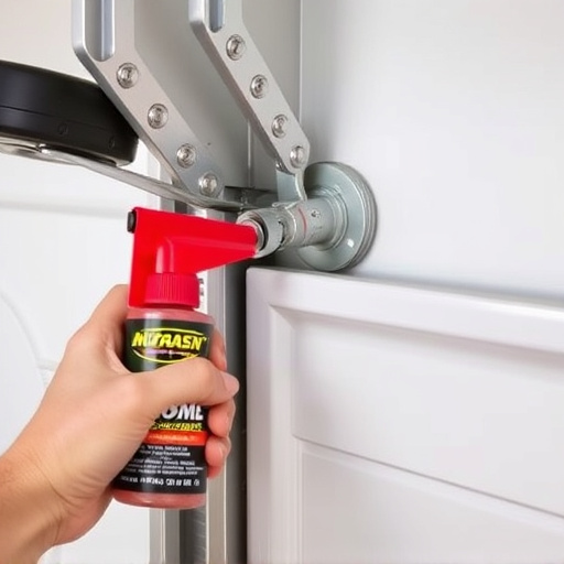 how to lubricate garage door rollers and hinges safely
