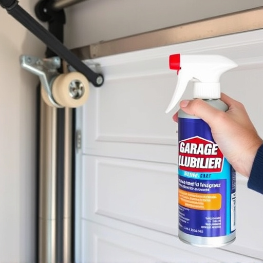 how to lubricate garage door rollers and hinges safely
