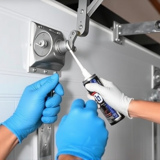 how to lubricate garage door rollers and hinges safely