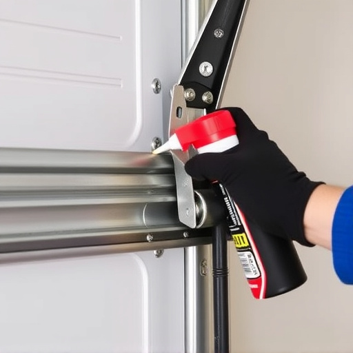 how to lubricate garage door rollers and hinges safely