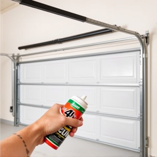 how to lubricate garage door rollers and hinges safely
