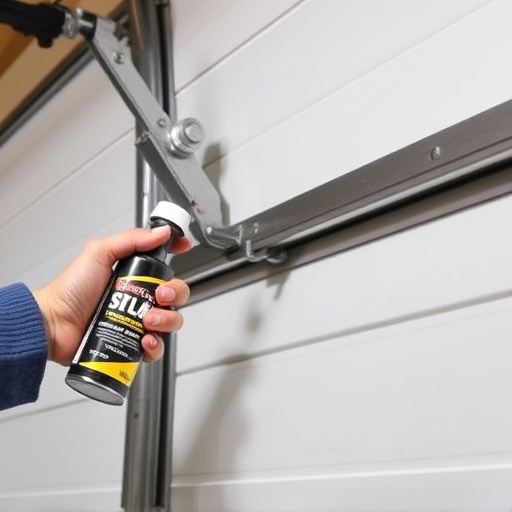how to lubricate garage door rollers and hinges safely